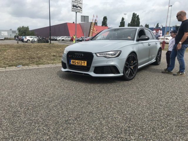 Audi RS6 driving