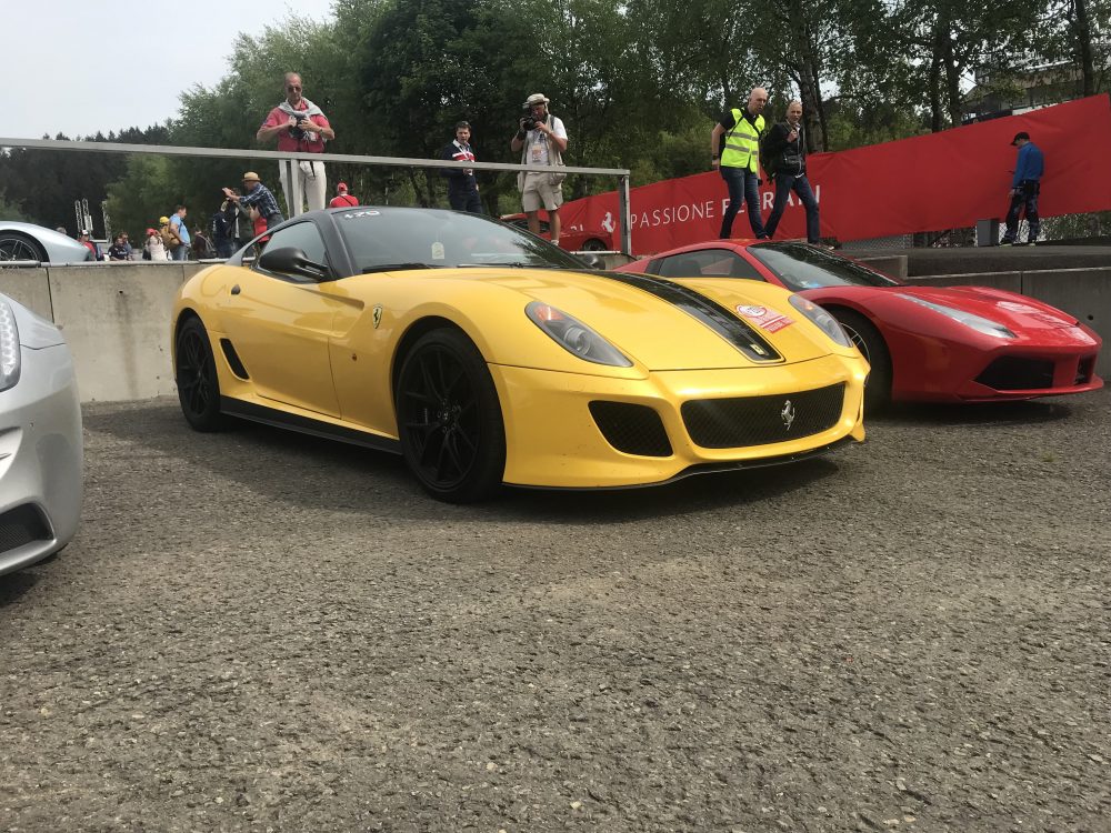 Ferrari 599 GTB and 488 GTB